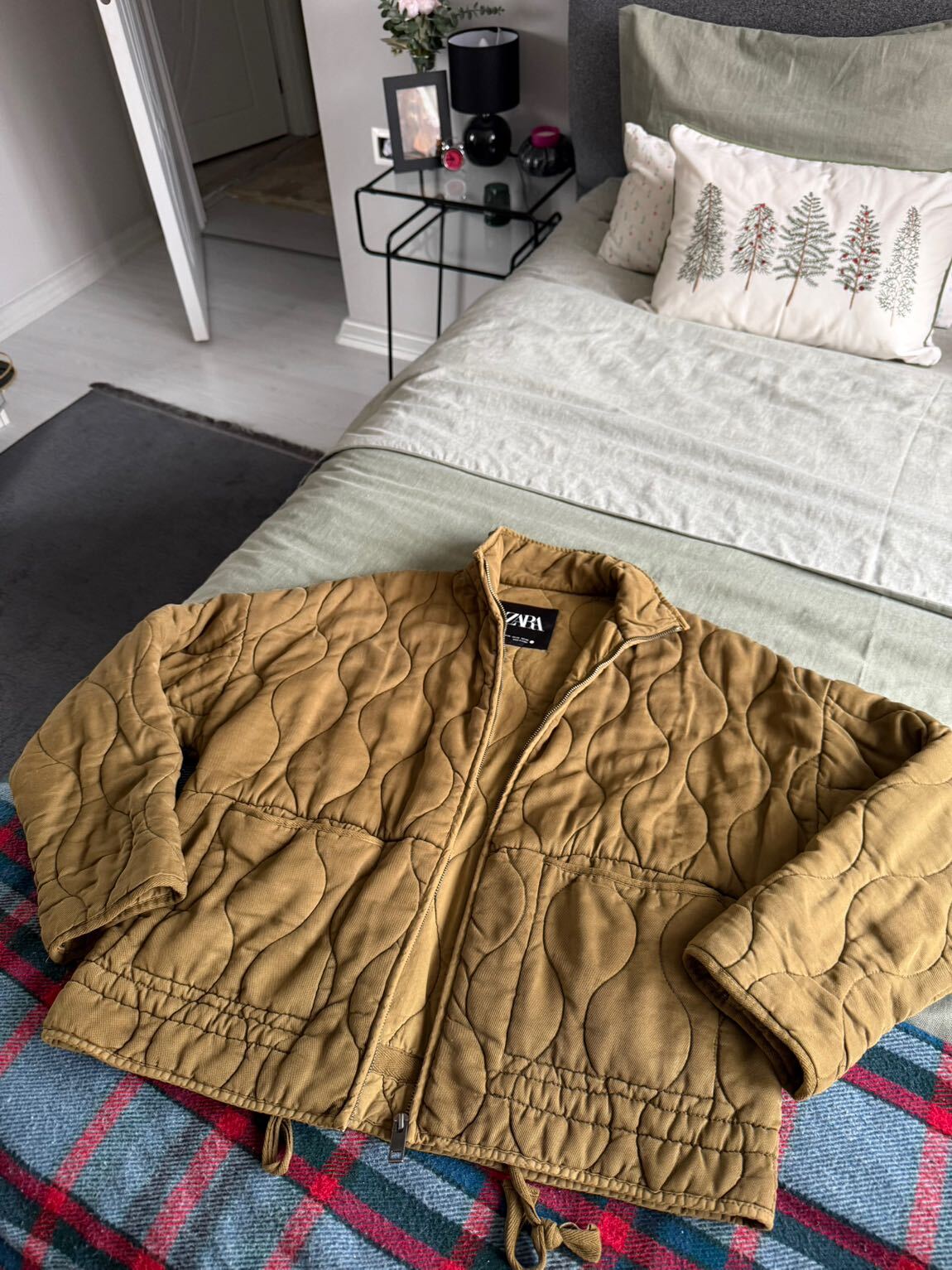 Zara Kapitone Ceket — görsel 13/15