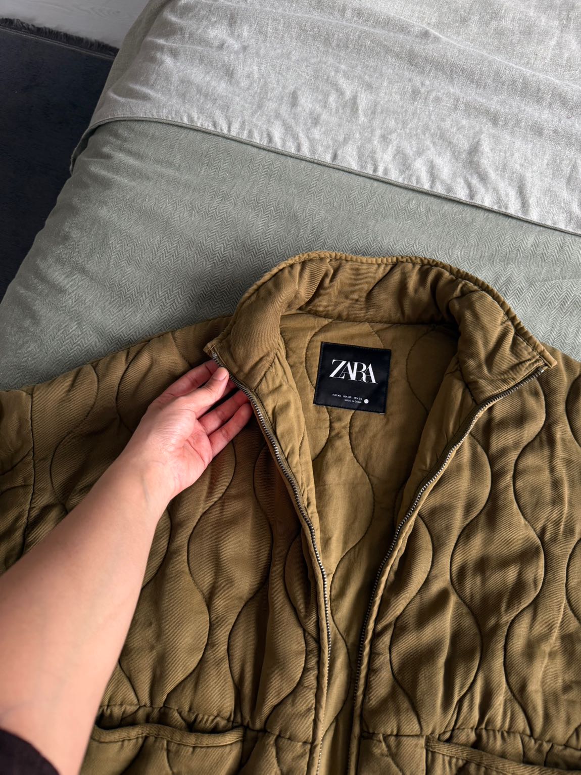 Zara Kapitone Ceket — görsel 11/15