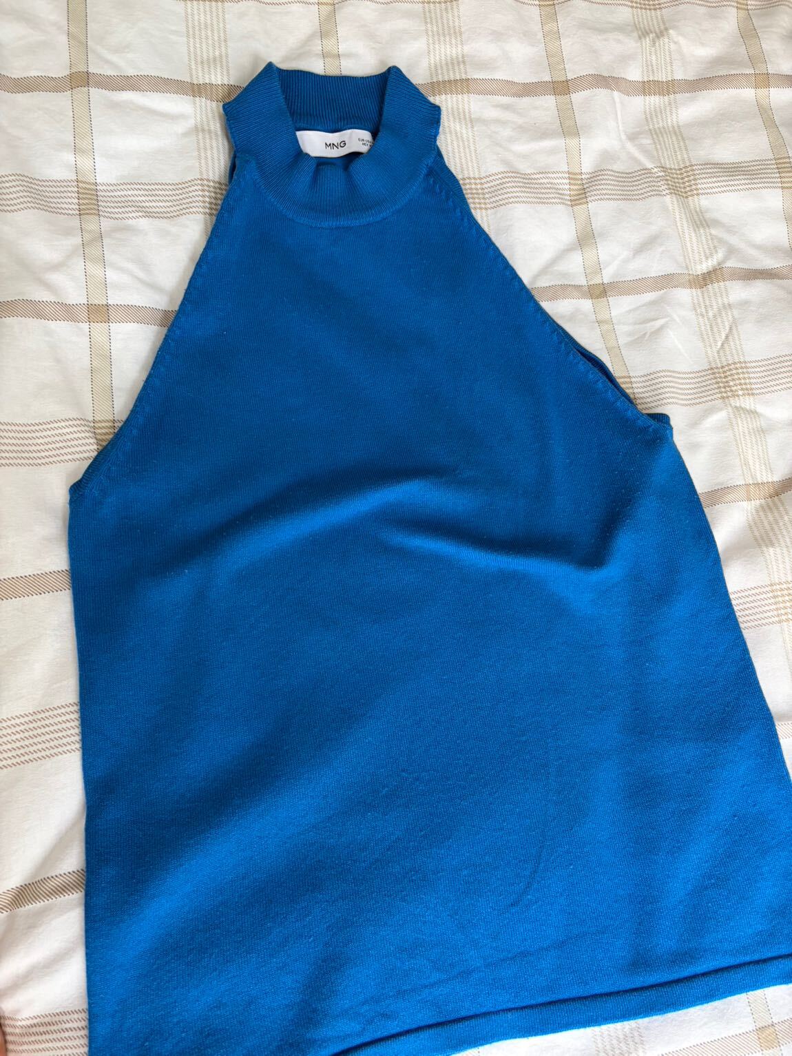 Mango halter neck fitted top — görsel 4/5
