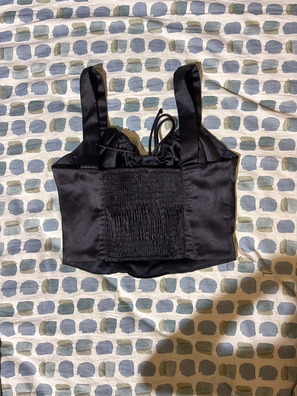 Bershka Siyah Saten Büstiyer — görsel 3/3