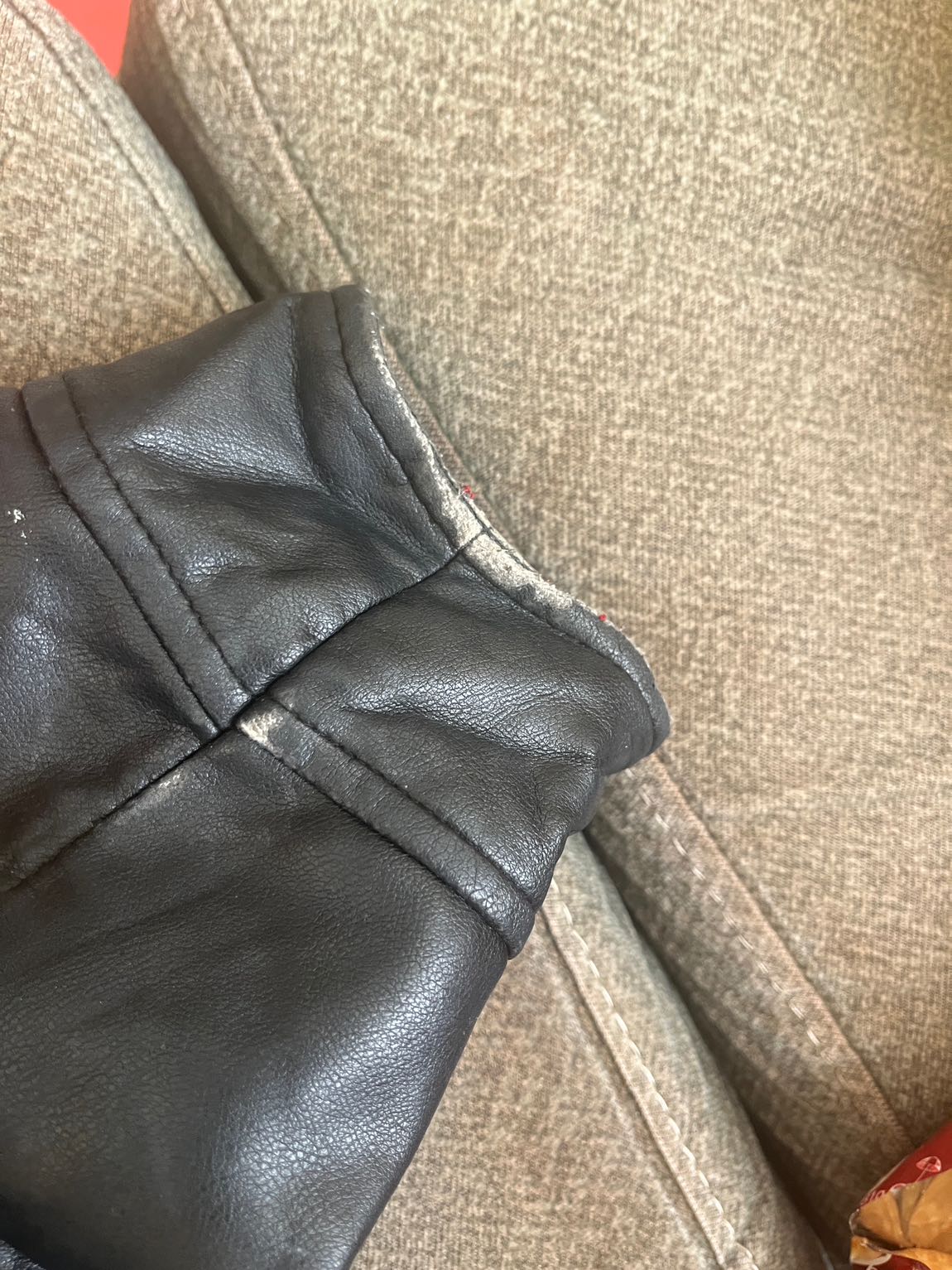 Zara deri ceket — görsel 5/8