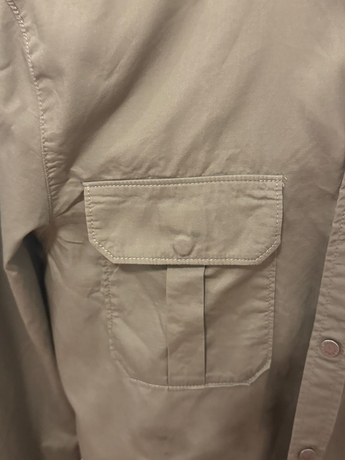 Zadig & Voltaire Erkek Haki Gömlek M — görsel 4/6