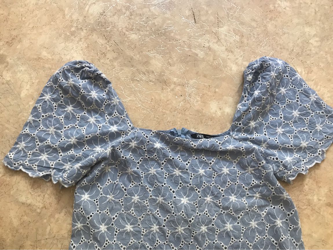 Zara güpür mini elbise — görsel 5/10