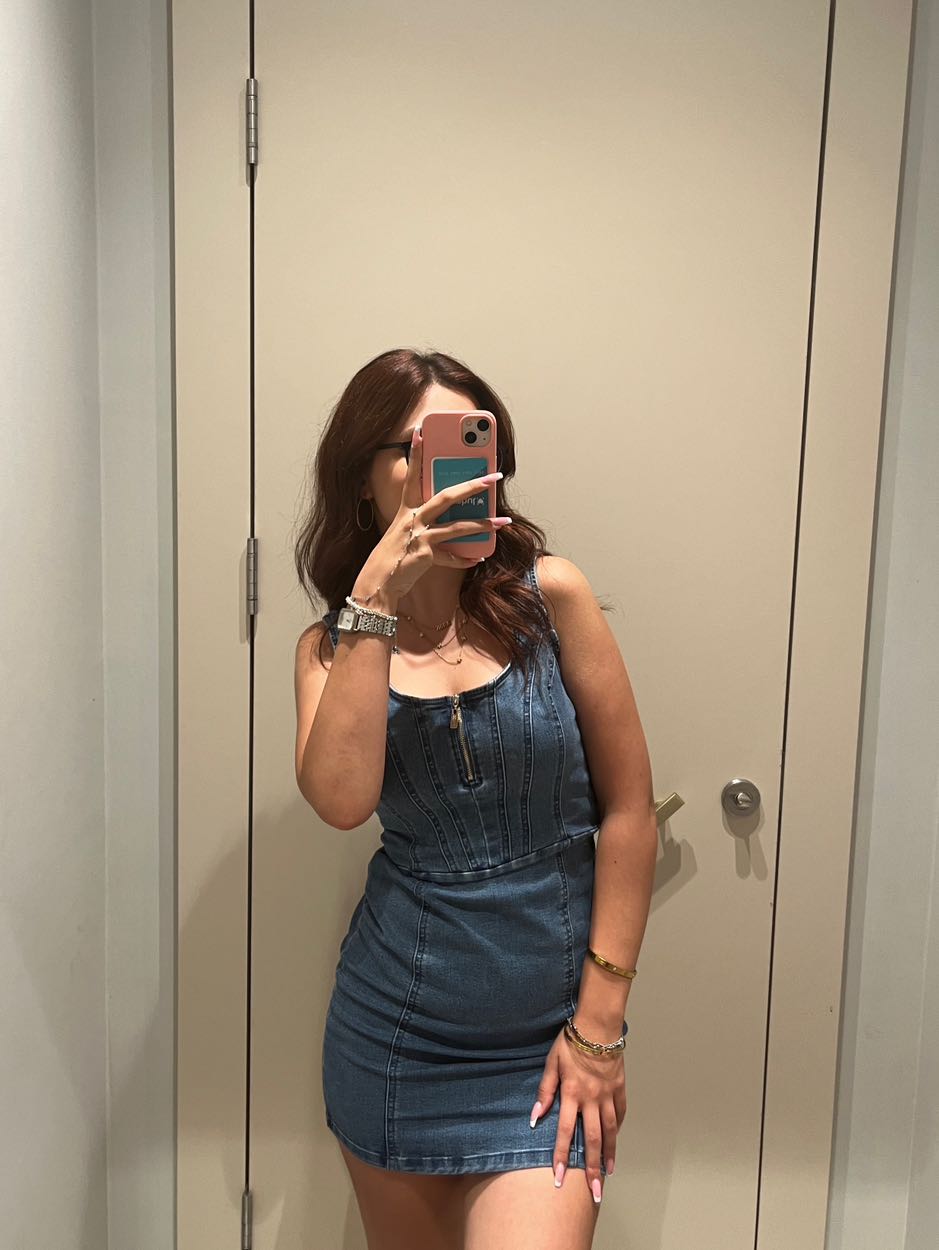 Guess Denim Mini Elbise — görsel 2/2