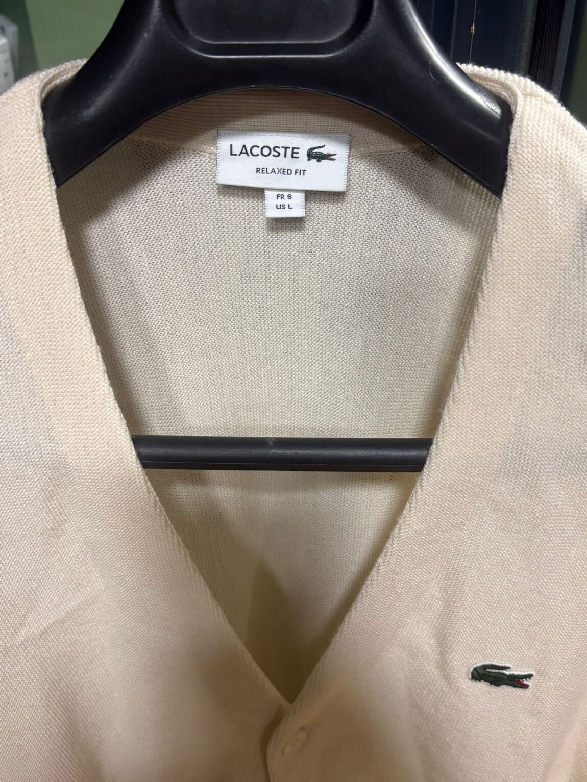 Lacoste Krem Hırka — görsel 4/6