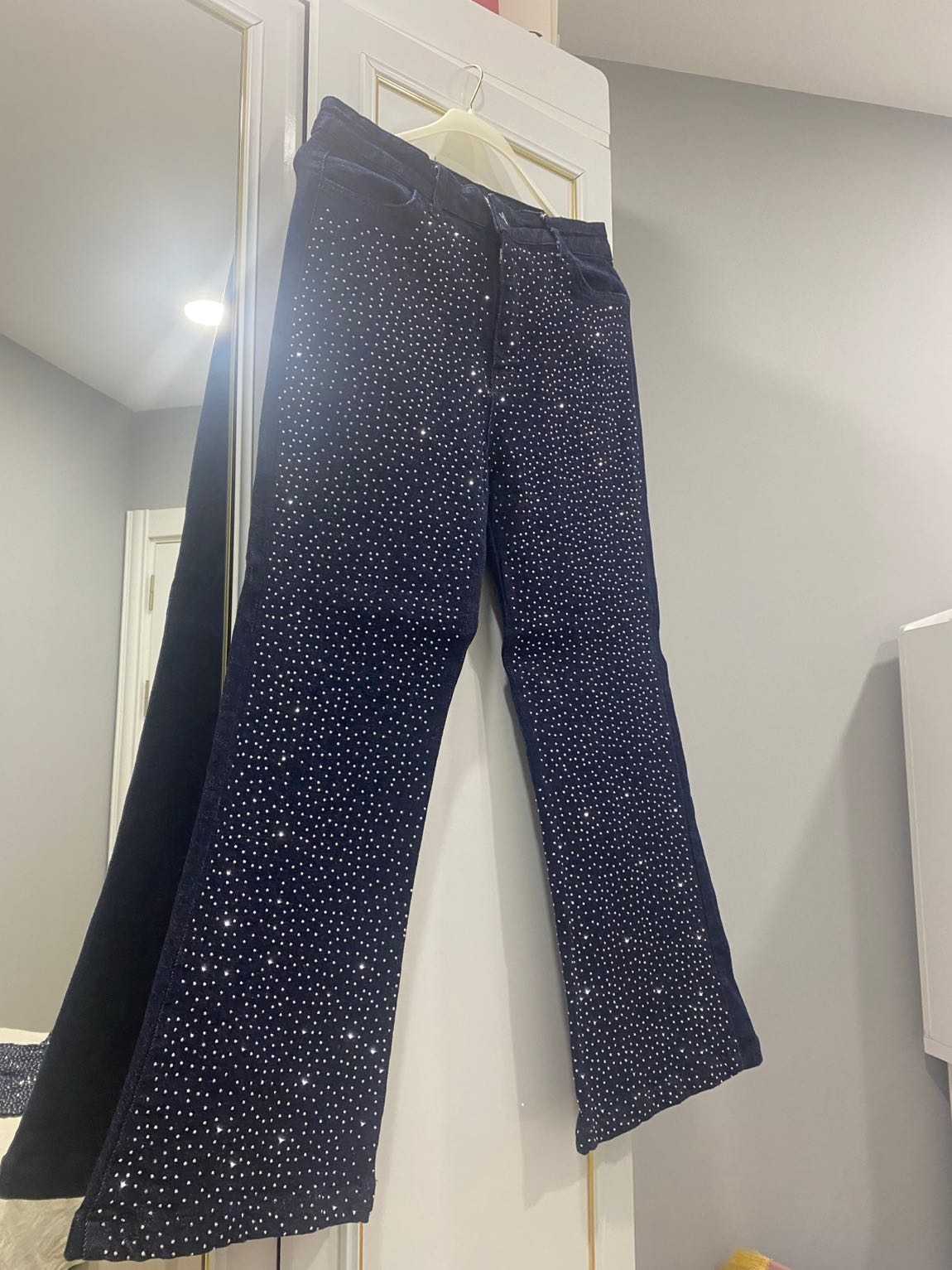 Taşlı Kot Pantolon Takımı — görsel 3/4