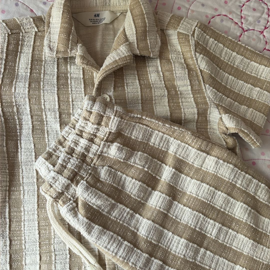 H&M Çizgili İkili Takım — görsel 2/5