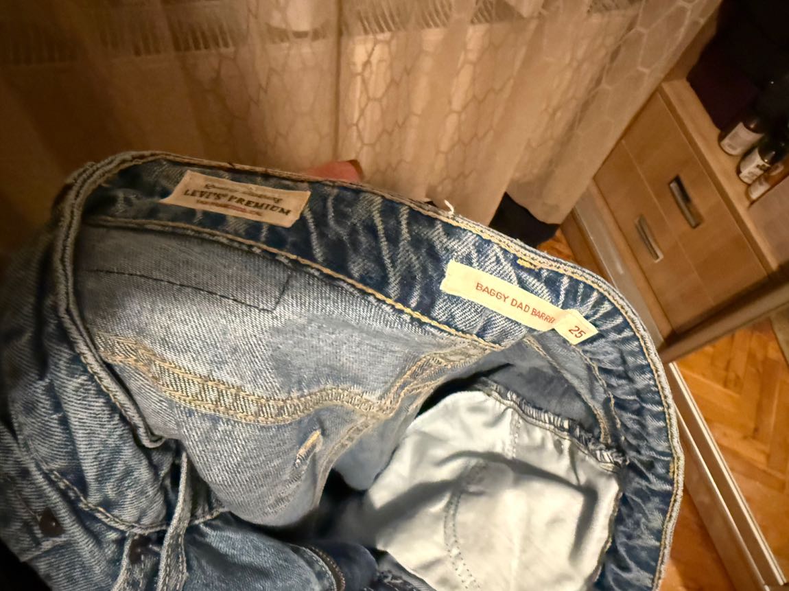 Mavi Bol Paça Jean Pantolon — görsel 6/8