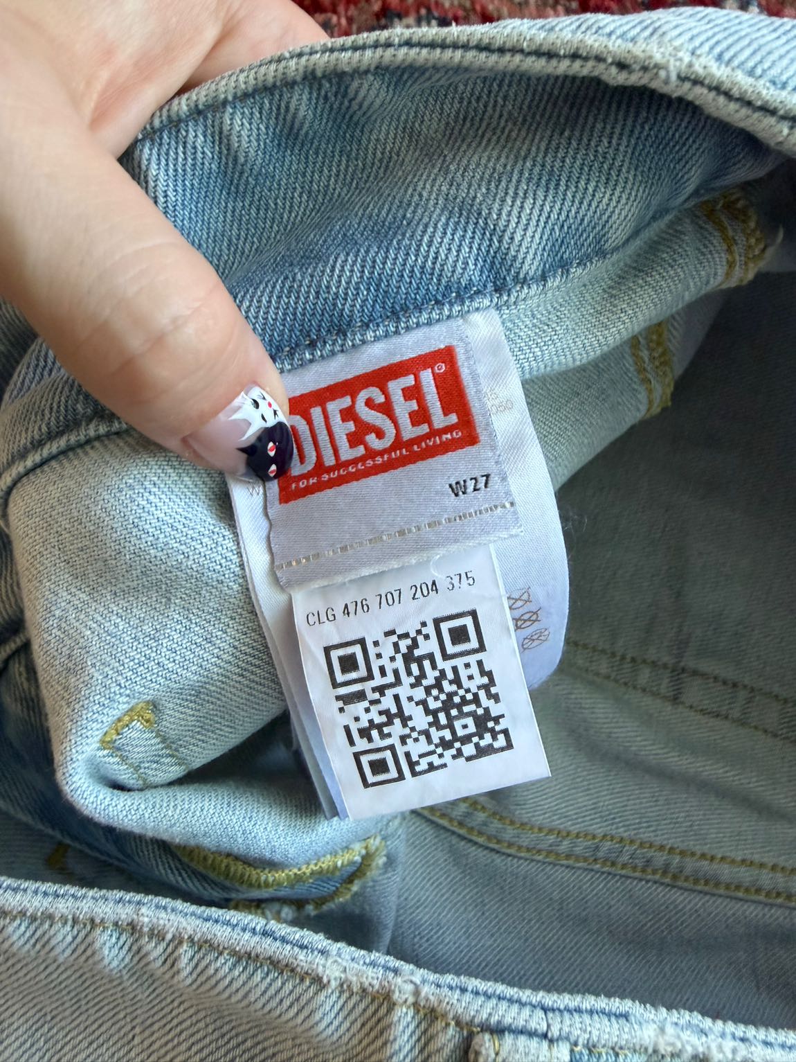 Diesel Düşük Bel Kot Pantolon — görsel 8/10