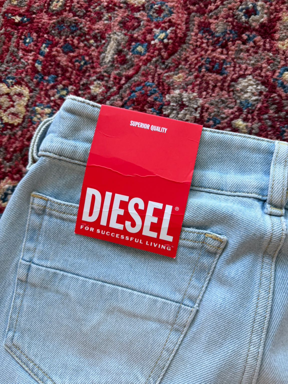 Diesel Düşük Bel Kot Pantolon — görsel 9/10