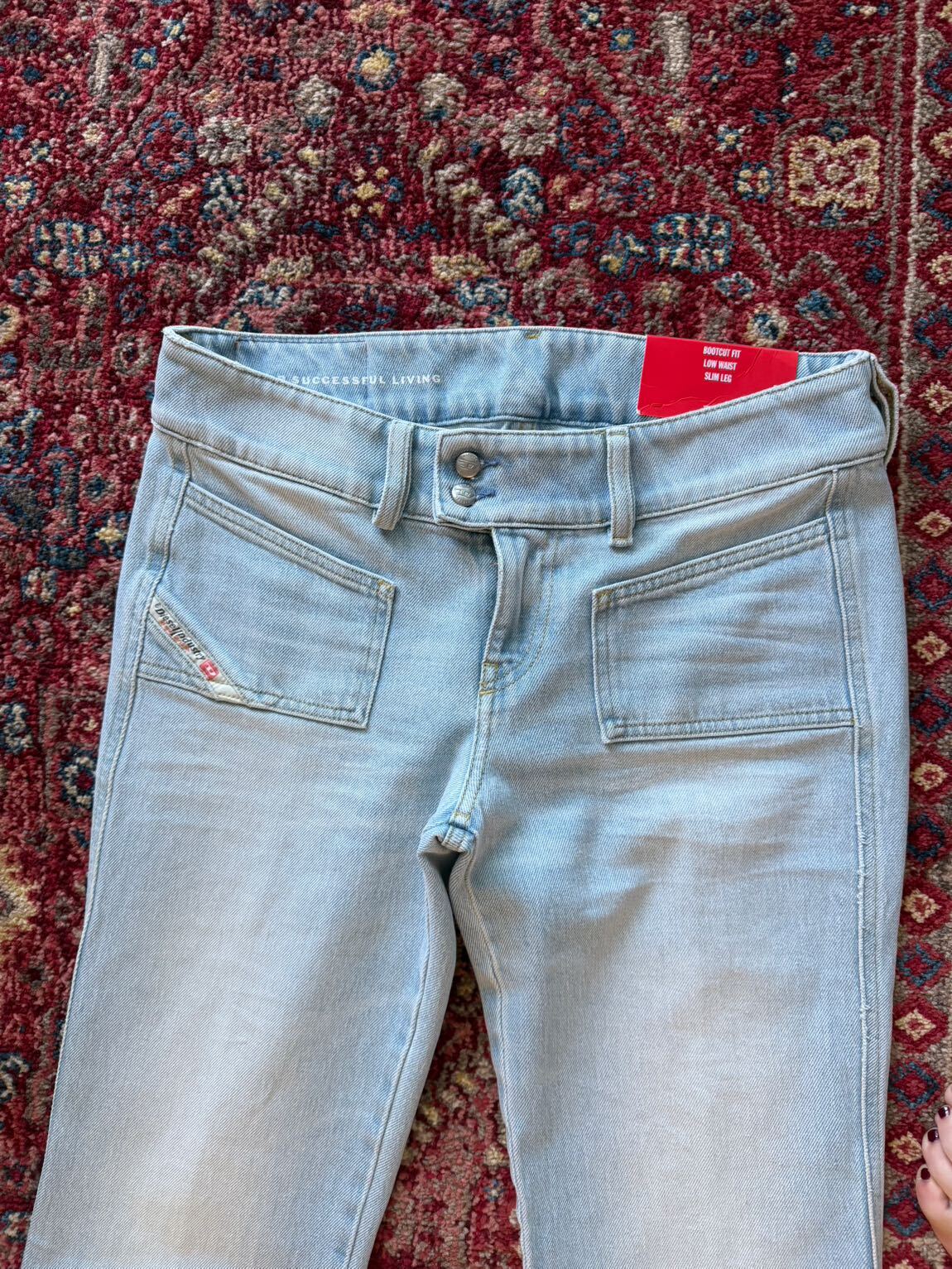 Diesel Düşük Bel Kot Pantolon — görsel 6/10