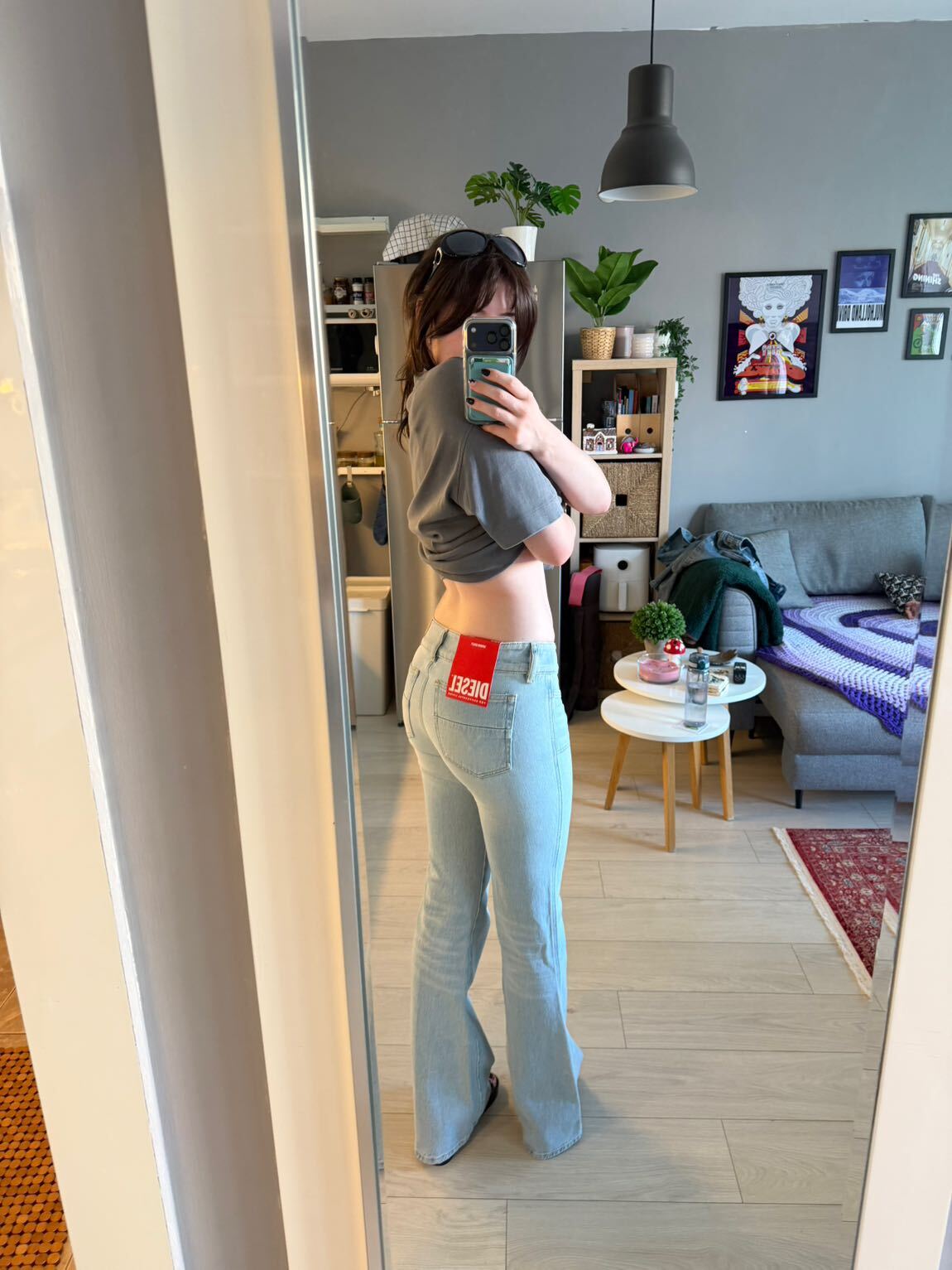 Diesel Düşük Bel Kot Pantolon — görsel 2/10