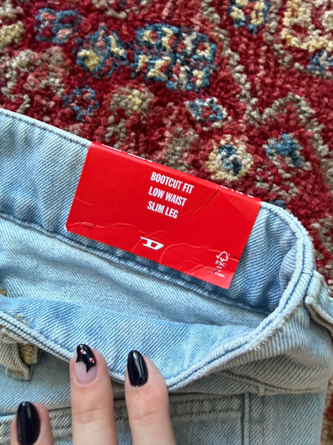 Diesel Düşük Bel Kot Pantolon — görsel 7/10
