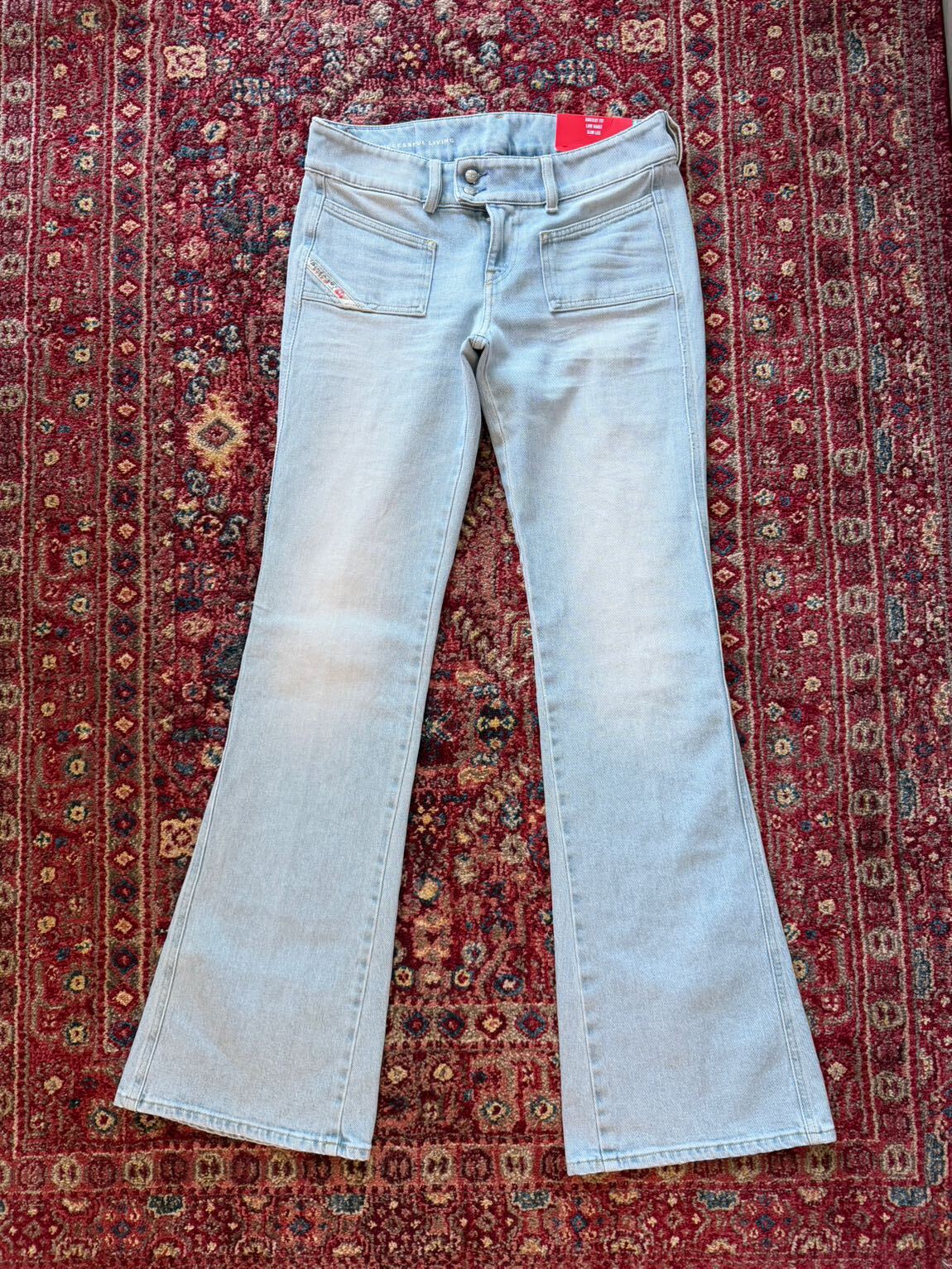 Diesel Düşük Bel Kot Pantolon — görsel 3/10