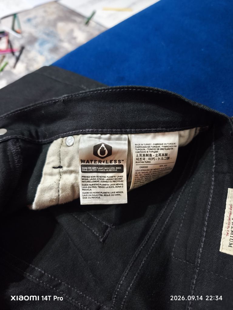 Levi's Siyah Jean Pantolon — görsel 6/9