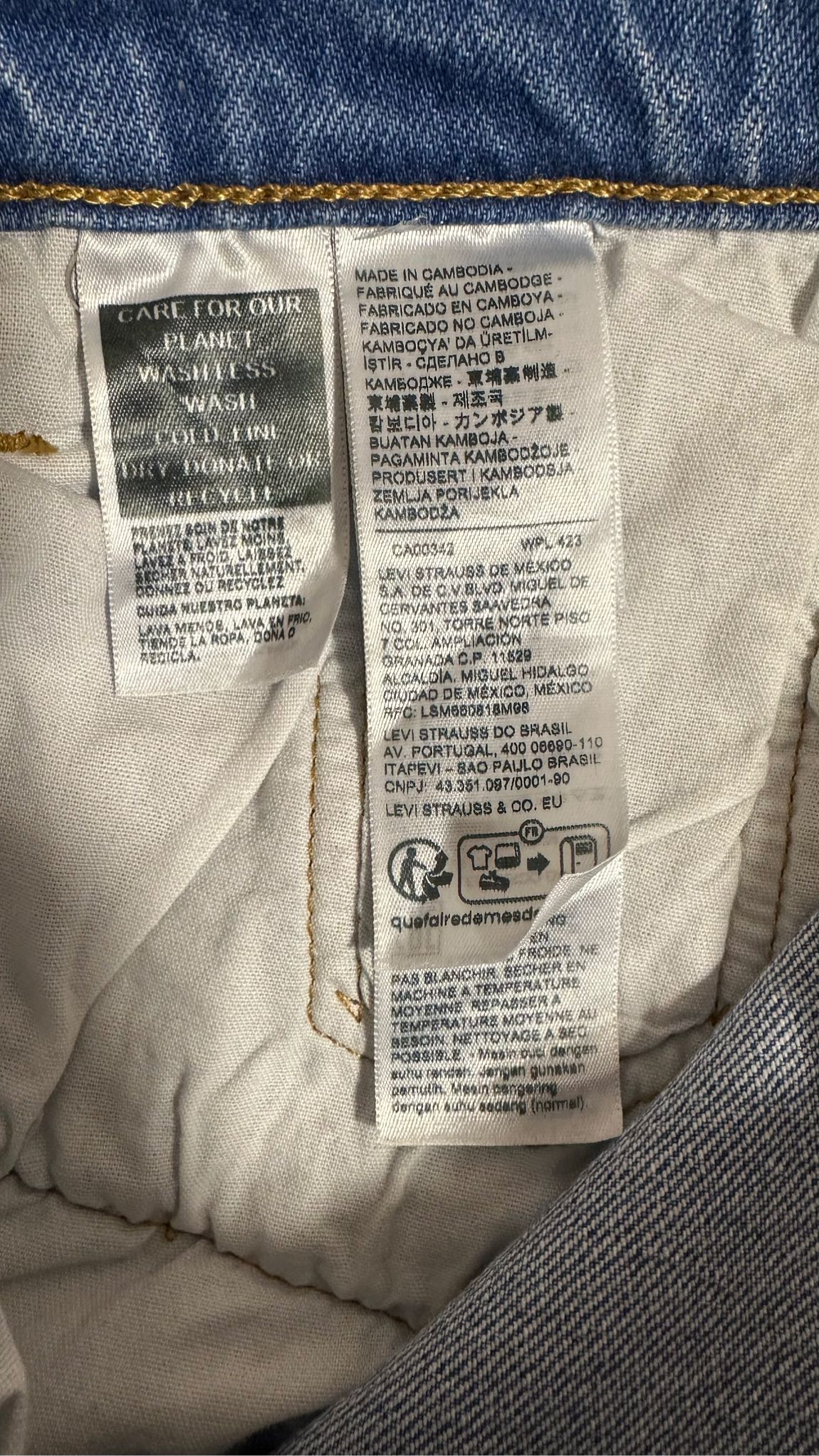 Levi's 501 Kot Pantolon — görsel 4/6