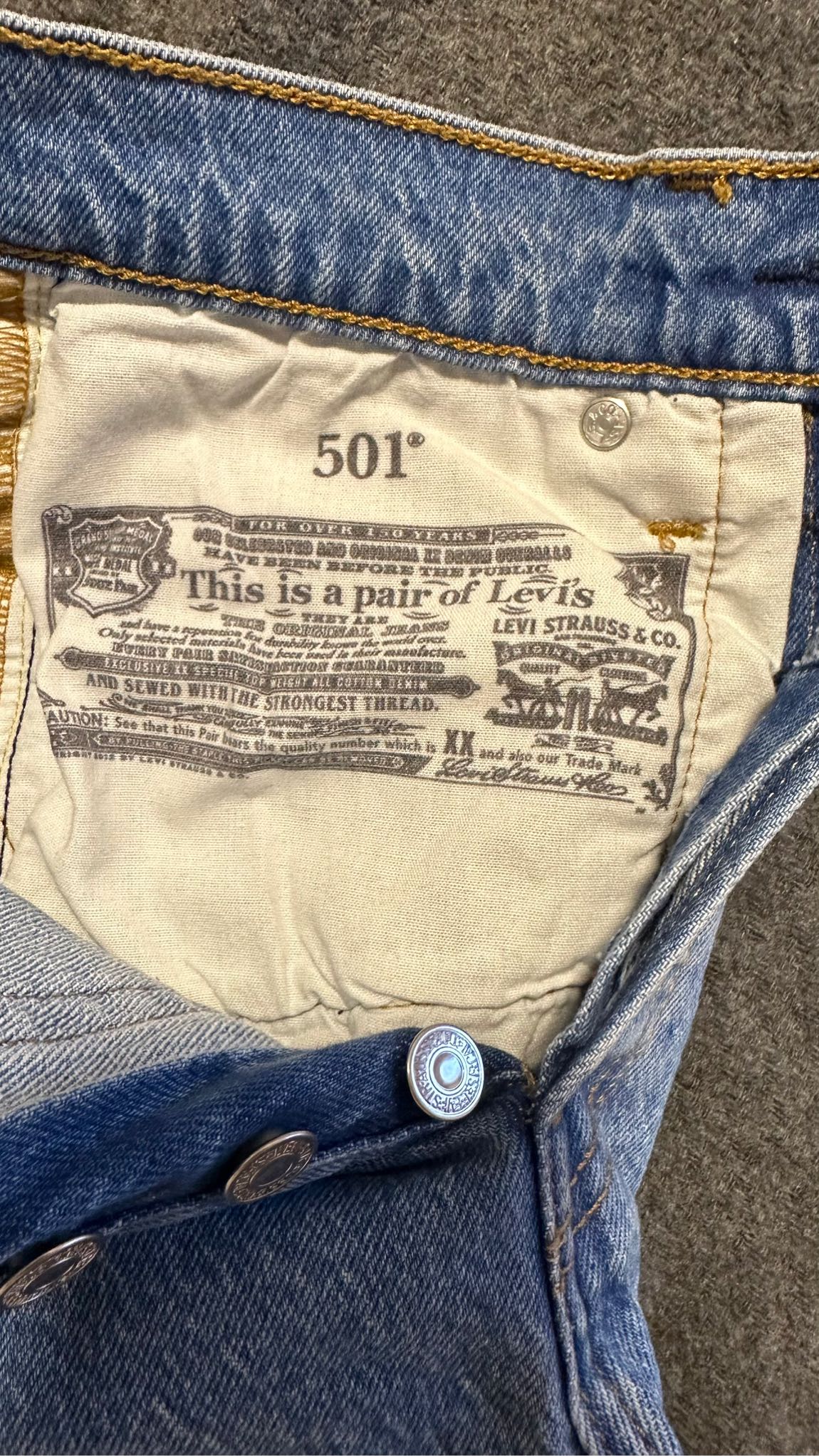 Levi's 501 Kot Pantolon — görsel 6/6