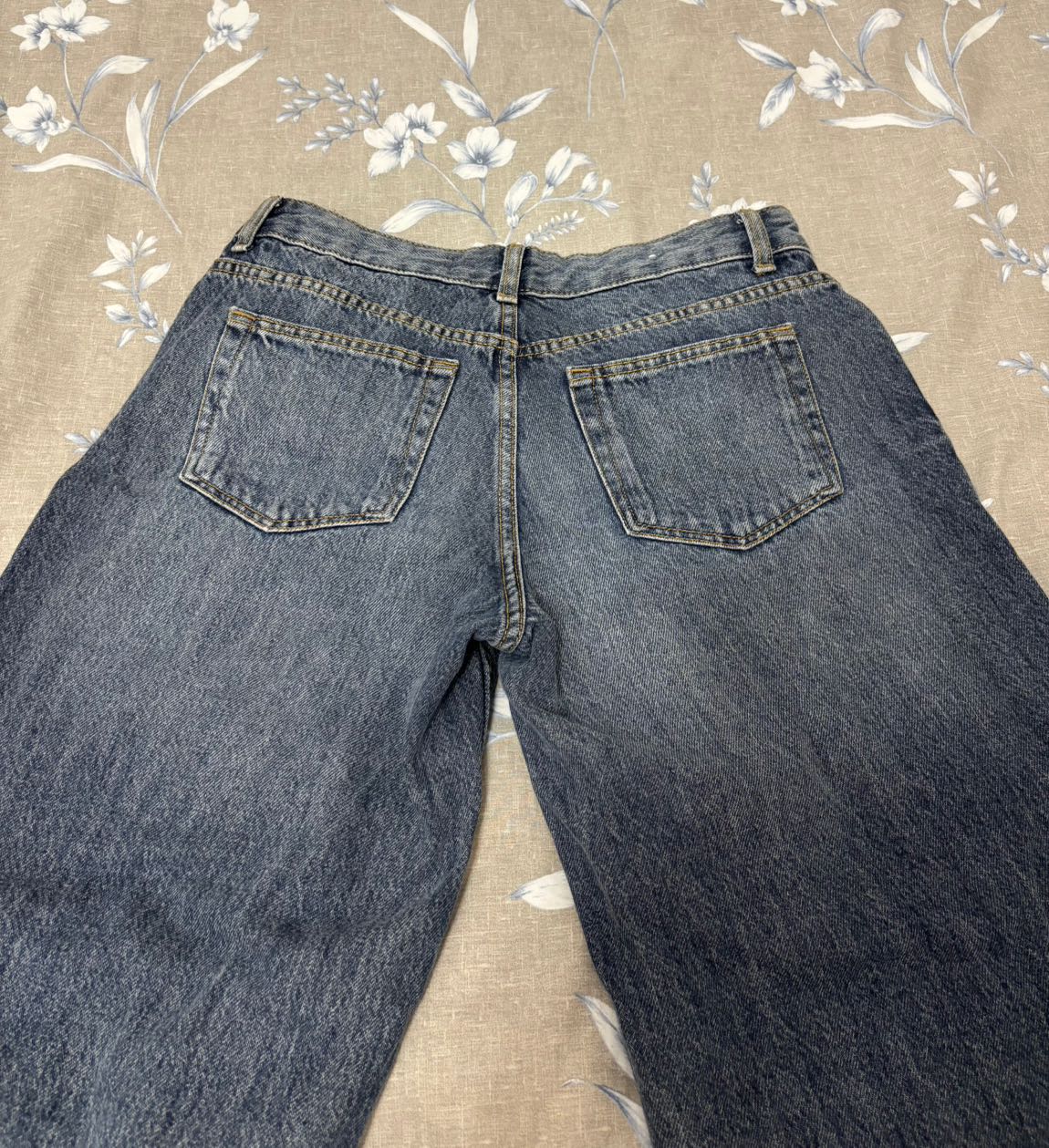 Bershka Geniş Paça Kot Pantolon — görsel 6/7