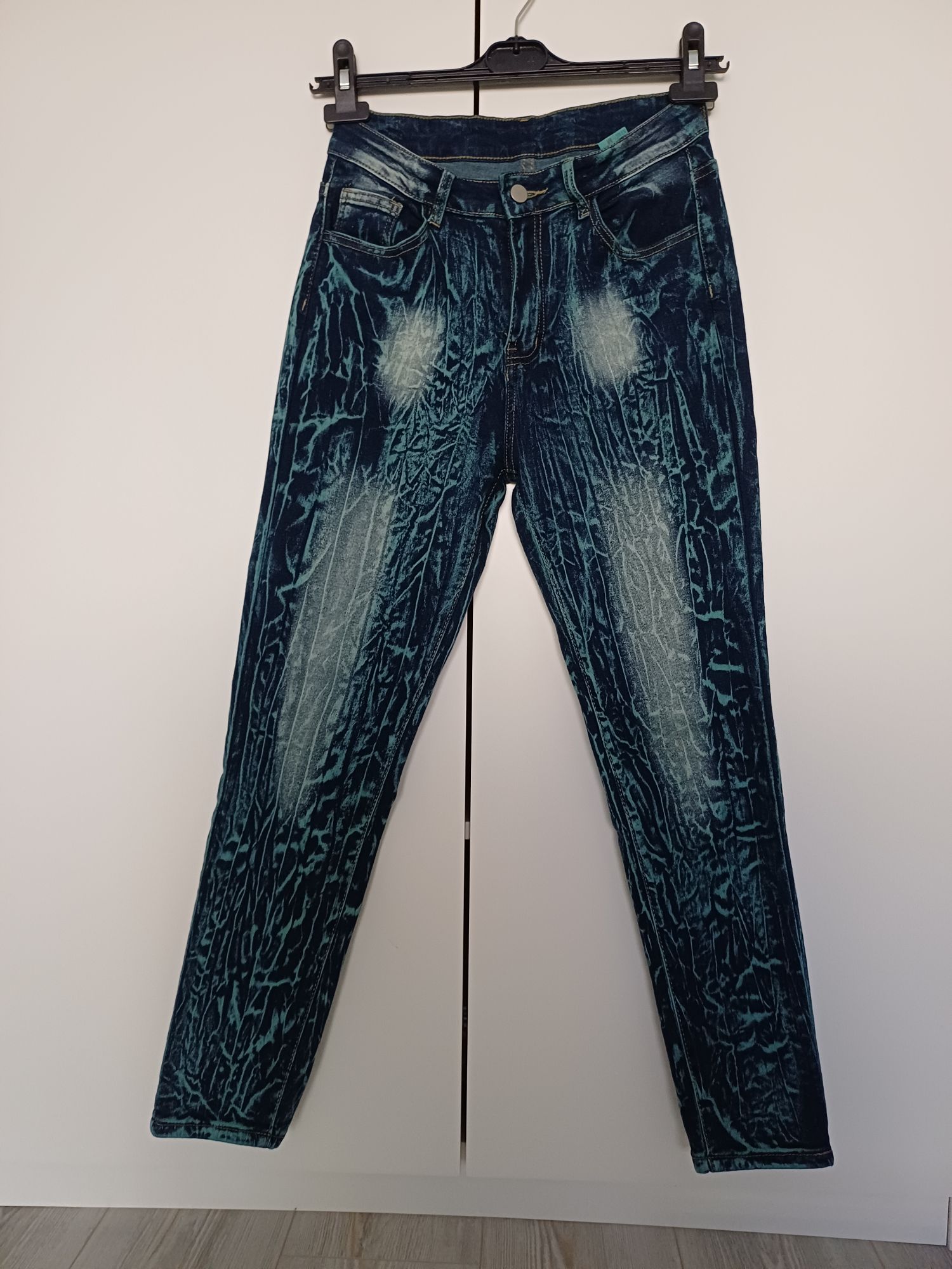 ⭐️👌lacivert desenli çok tarz jean — görsel 6/8