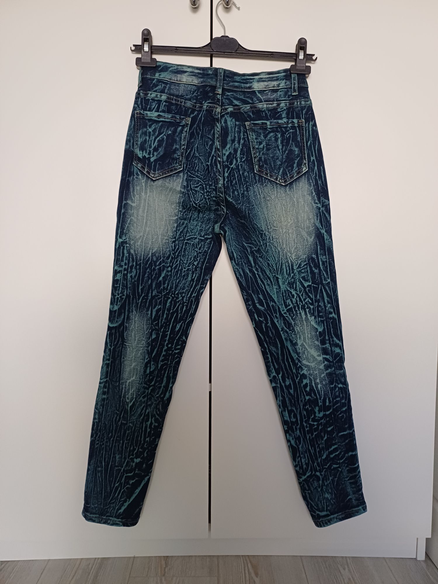⭐️👌lacivert desenli çok tarz jean — görsel 7/8
