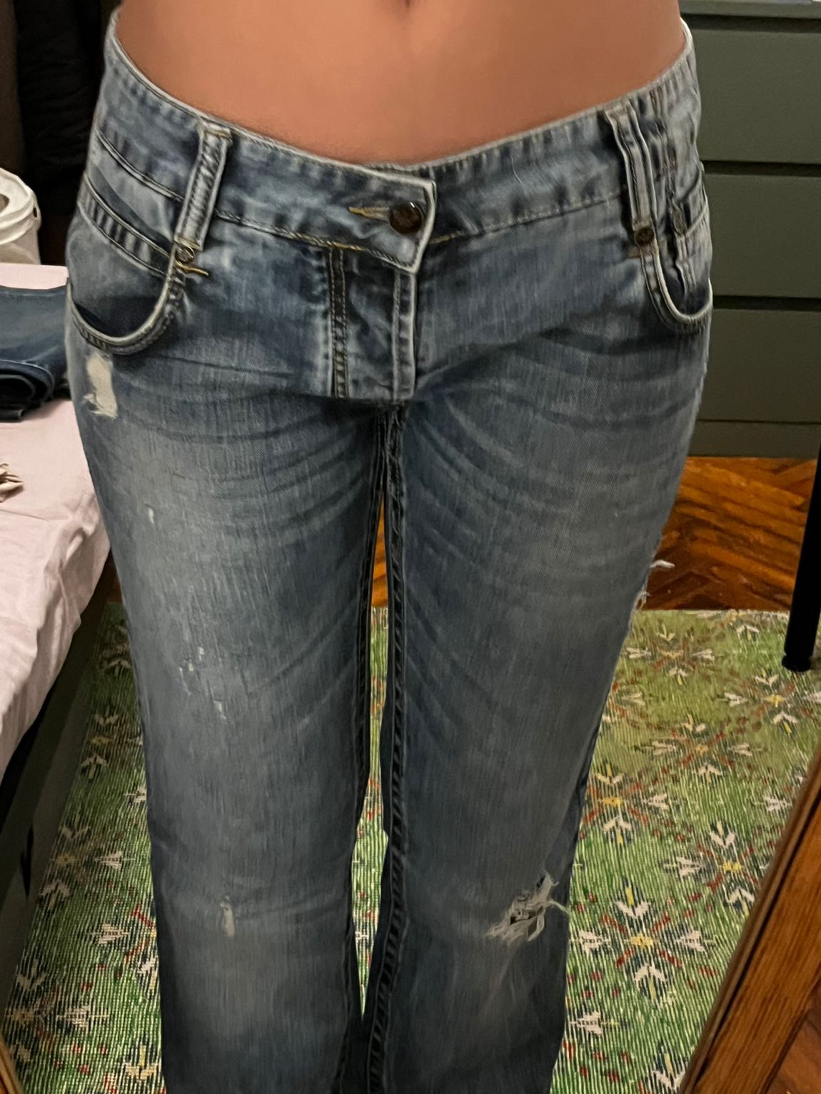 Armani düşük bel vintage jean — görsel 3/7