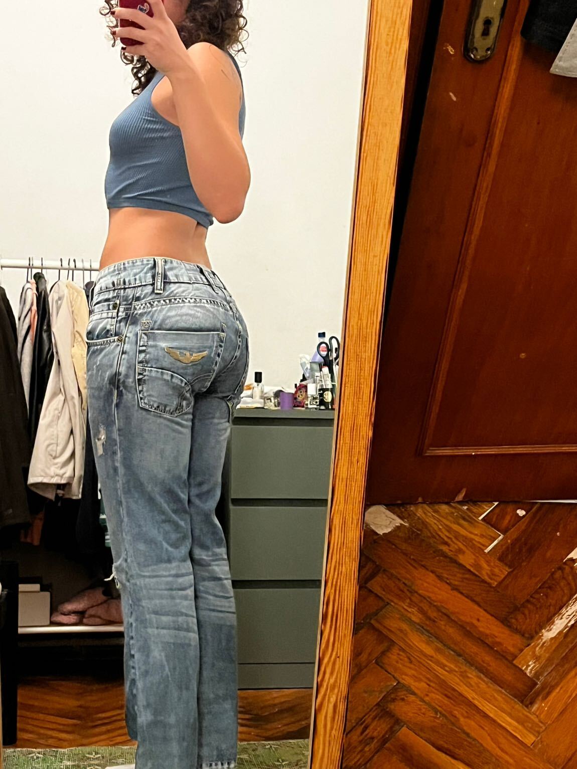 Armani düşük bel vintage jean — görsel 2/7