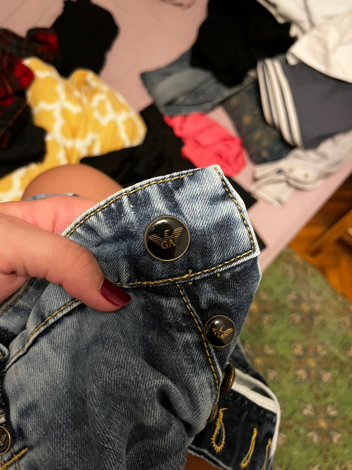 Armani düşük bel vintage jean — görsel 5/7