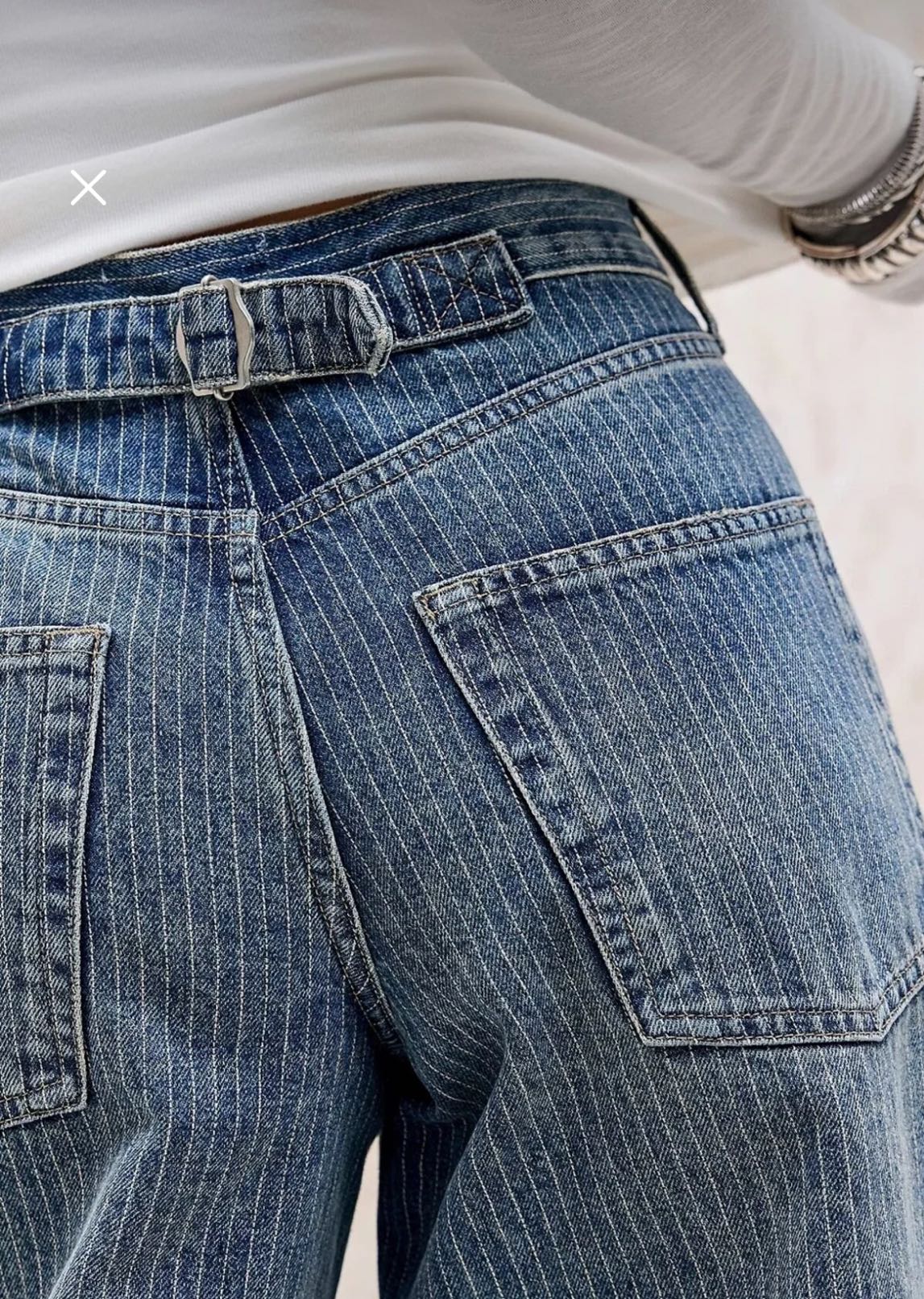 BDG Vintage Çizgili Pantalon — görsel 3/10