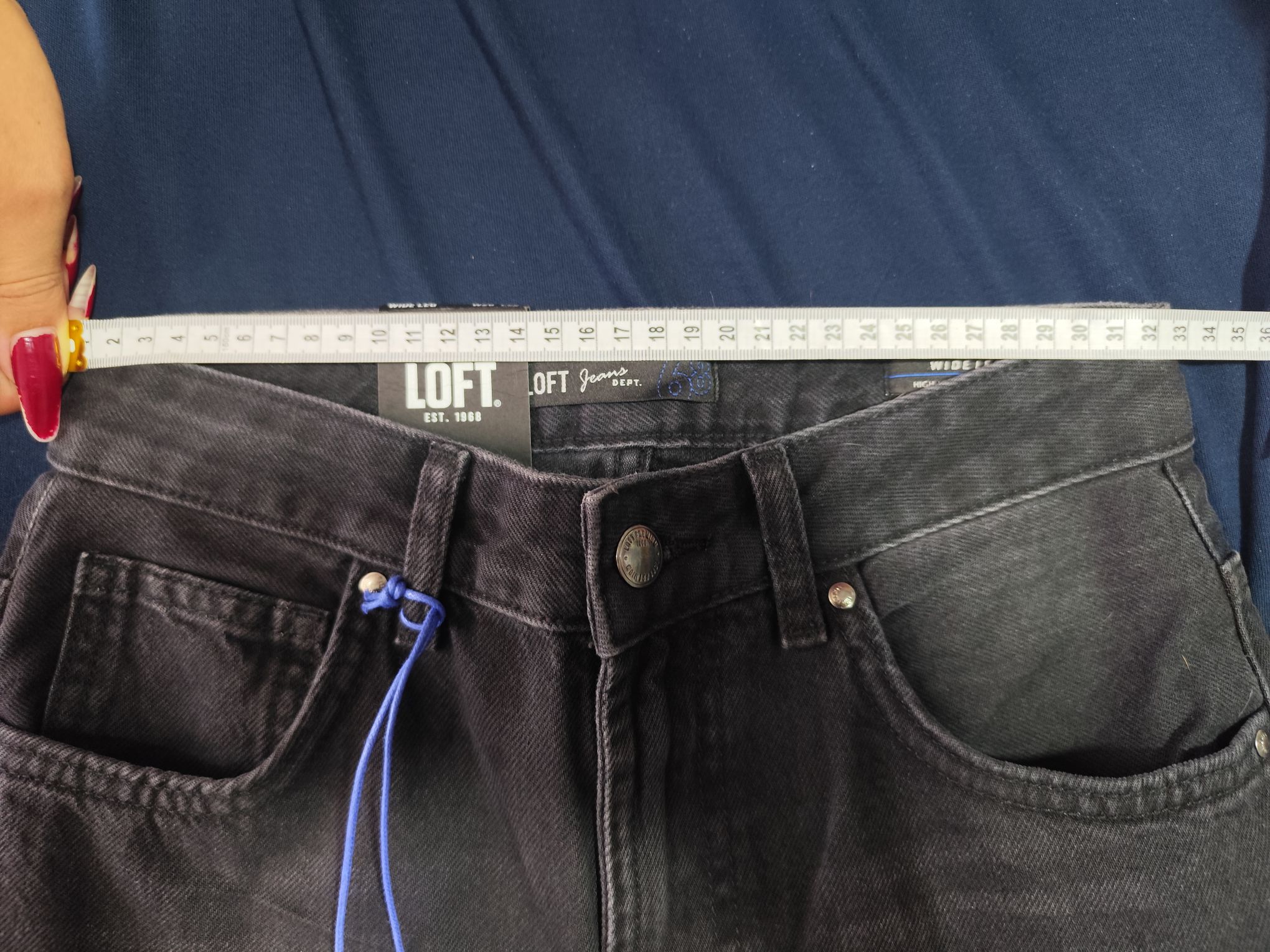 LOFT Siyah Kot Pantolon — görsel 3/6