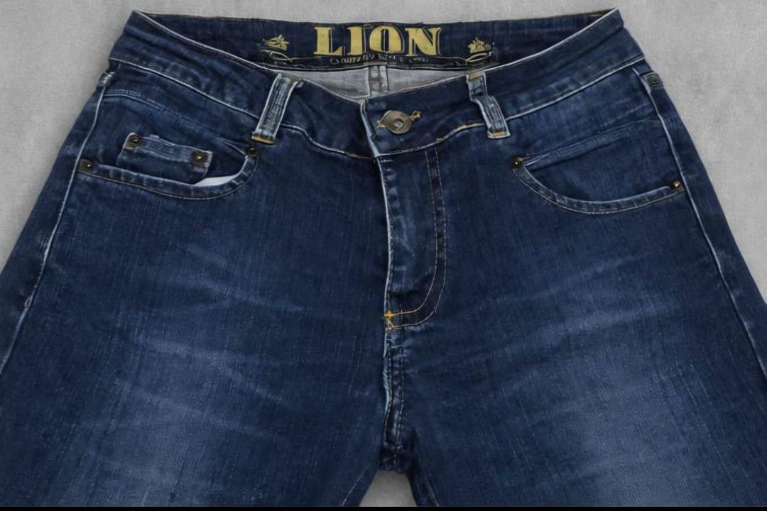 Lion Marka Lacivert Kot Pantolon — görsel 3/3