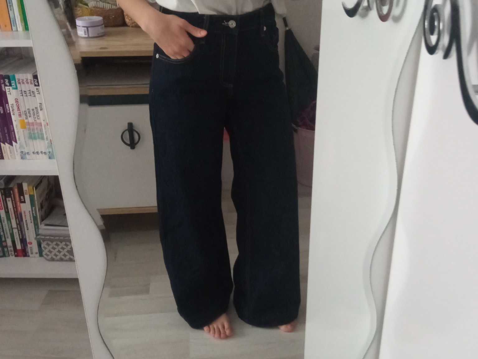 wideleg jean — görsel 3/9