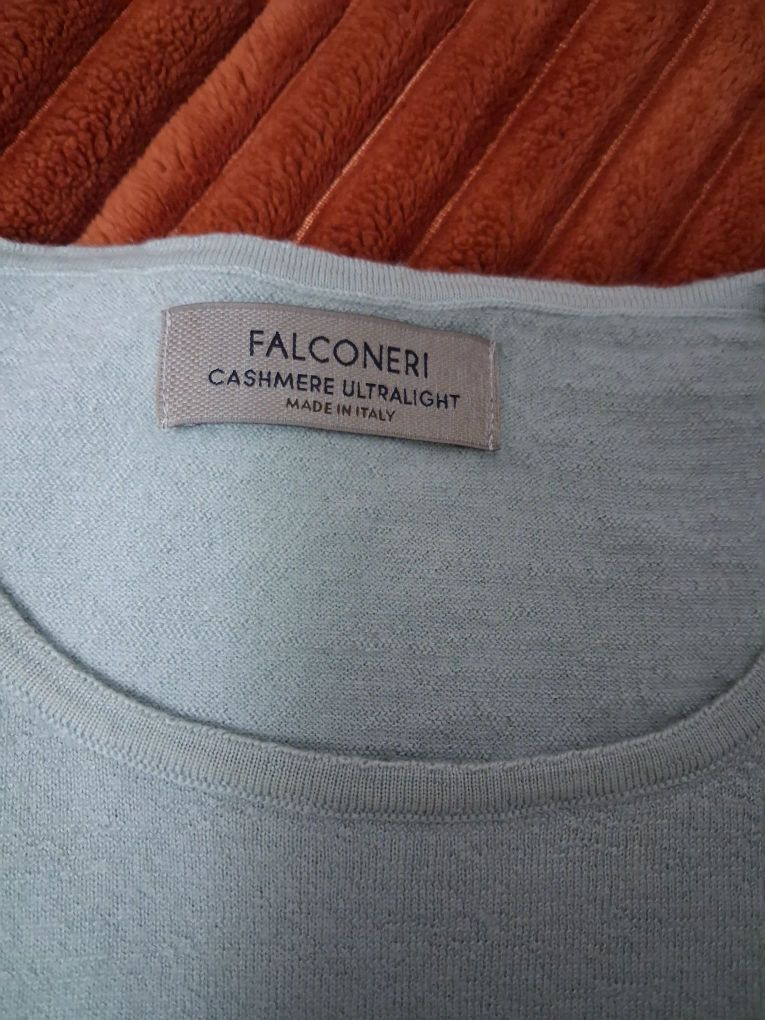 Falconeri Açık su yeşili Kazak. — görsel 2/6