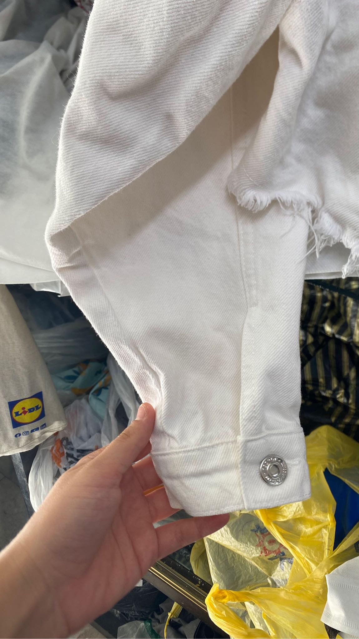 Addax crop beyaz ceket — görsel 4/7