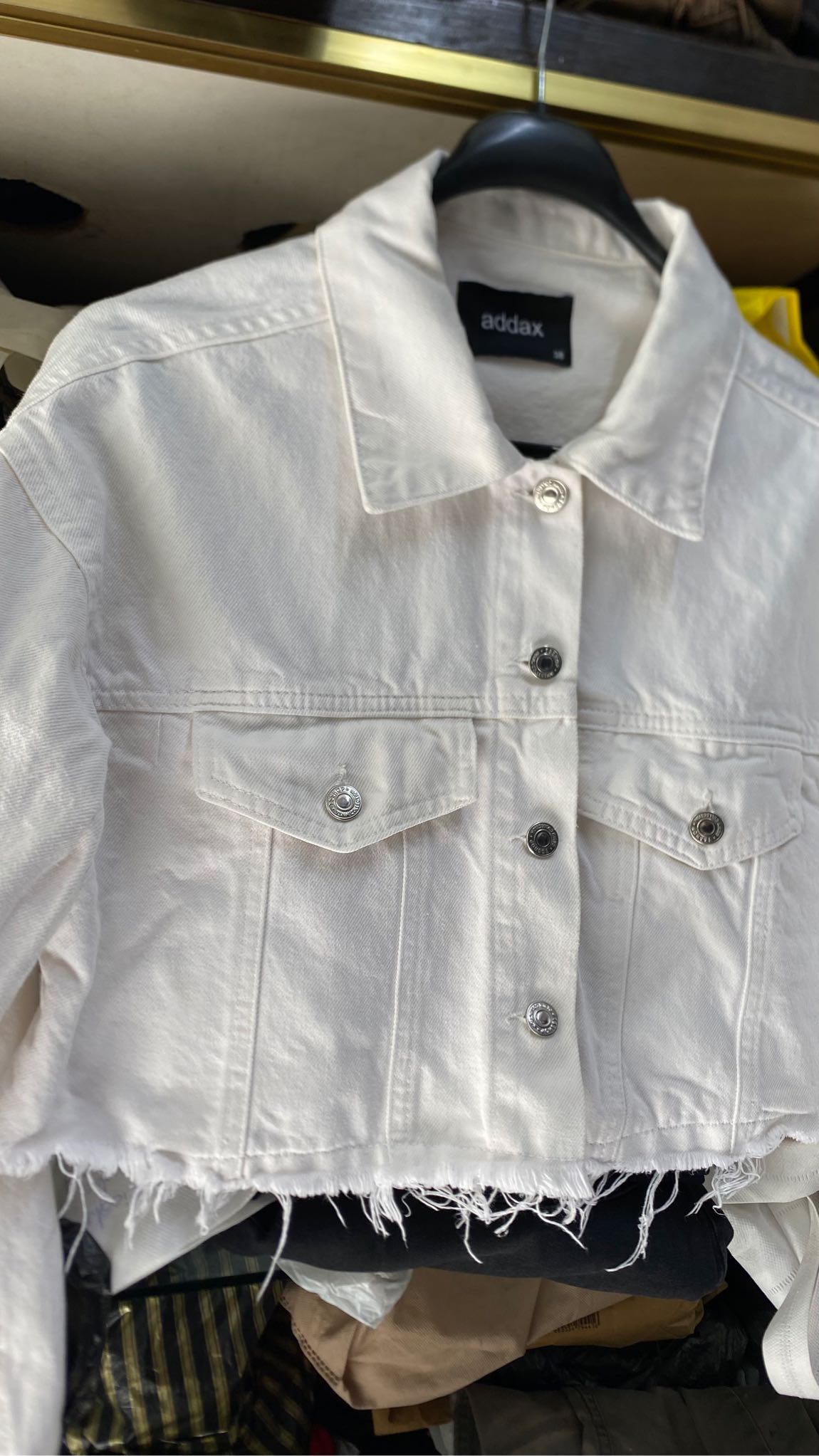 Addax crop beyaz ceket — görsel 7/7