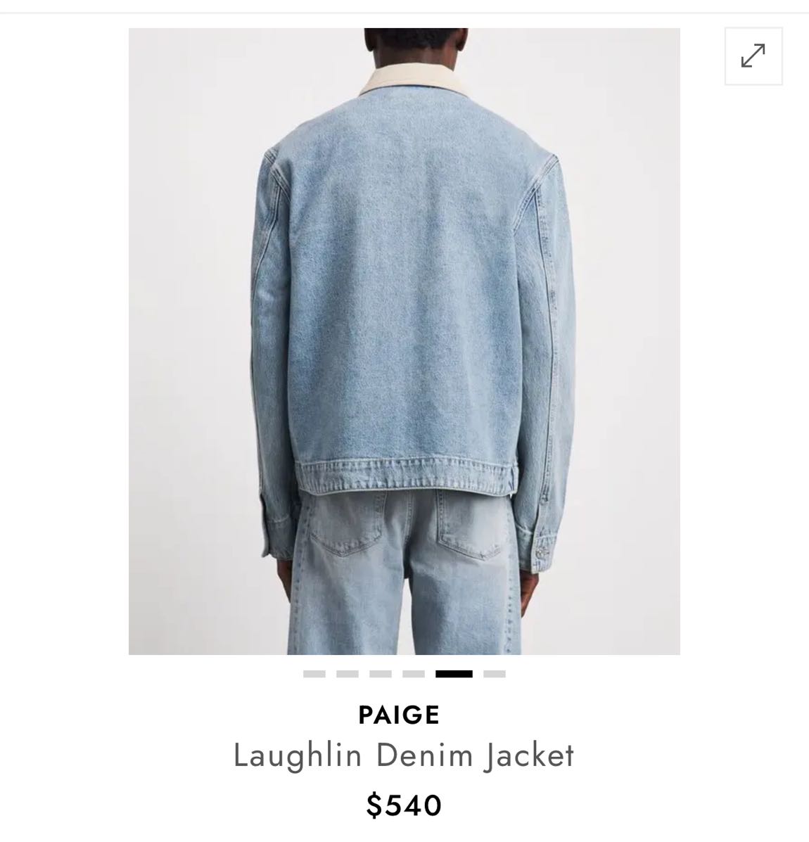 Paige Denim Erkek Ceket/XS — görsel 4/8