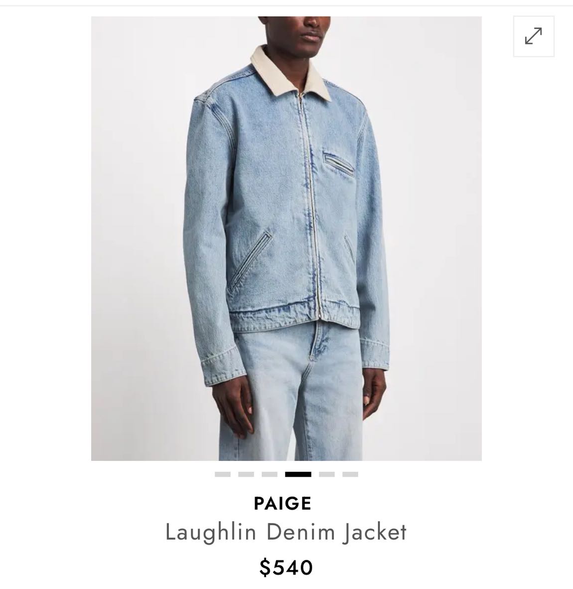 Paige Denim Erkek Ceket/XS — görsel 3/8