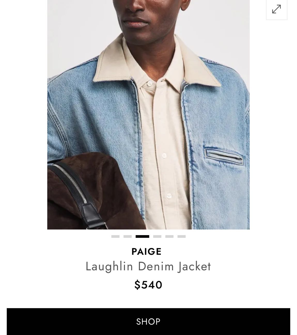 Paige Denim Erkek Ceket/XS — görsel 2/8