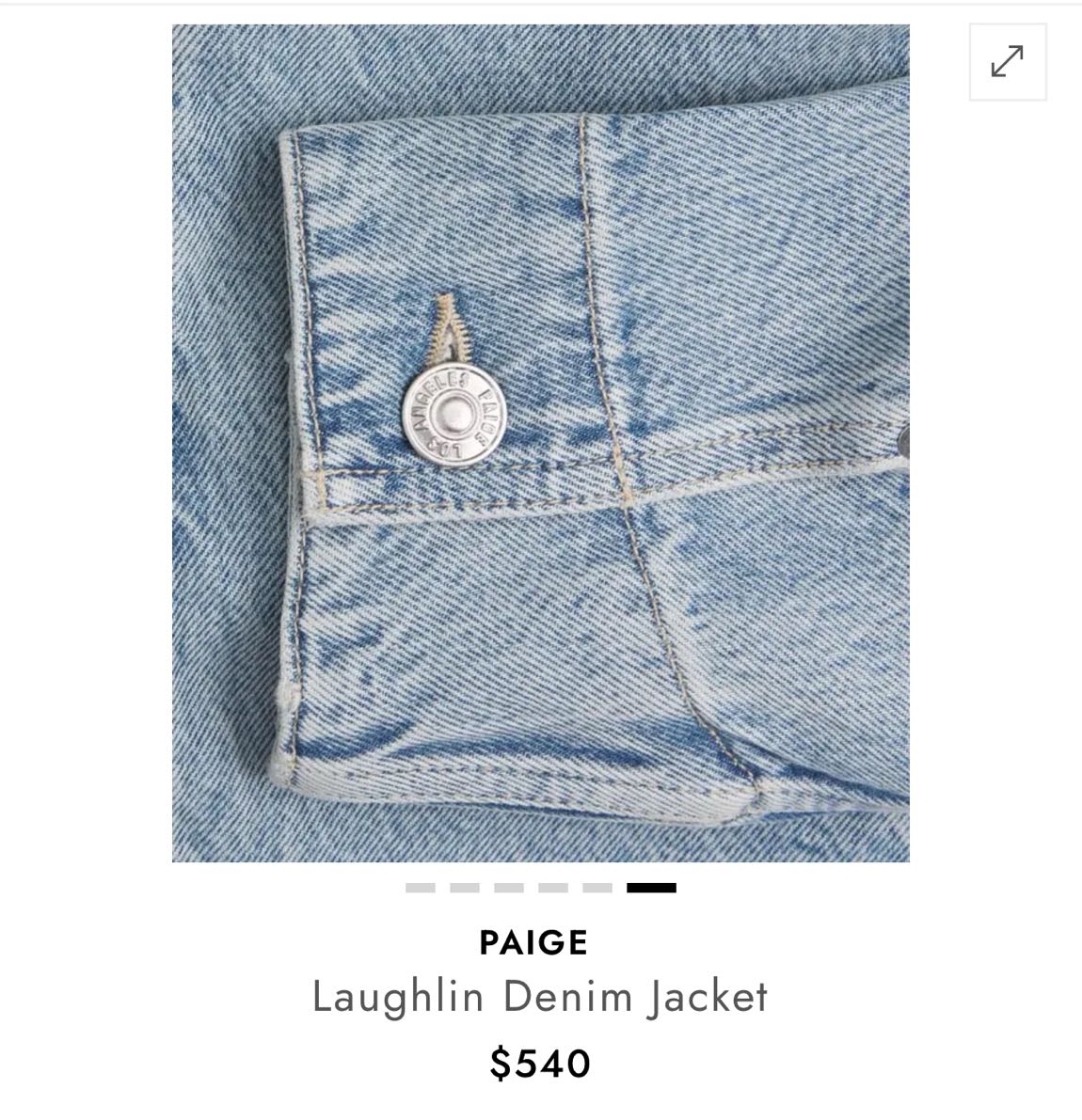 Paige Denim Erkek Ceket/XS — görsel 5/8