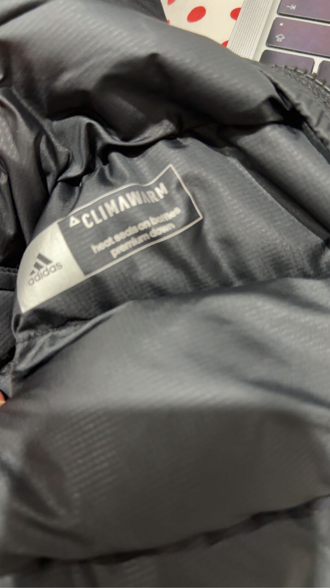 Adidas Siyah Spor Mont — görsel 6/8