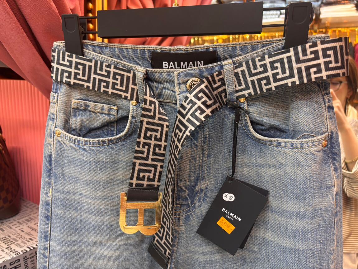 Balmain Kot Geniş Paça Jean — görsel 2/4