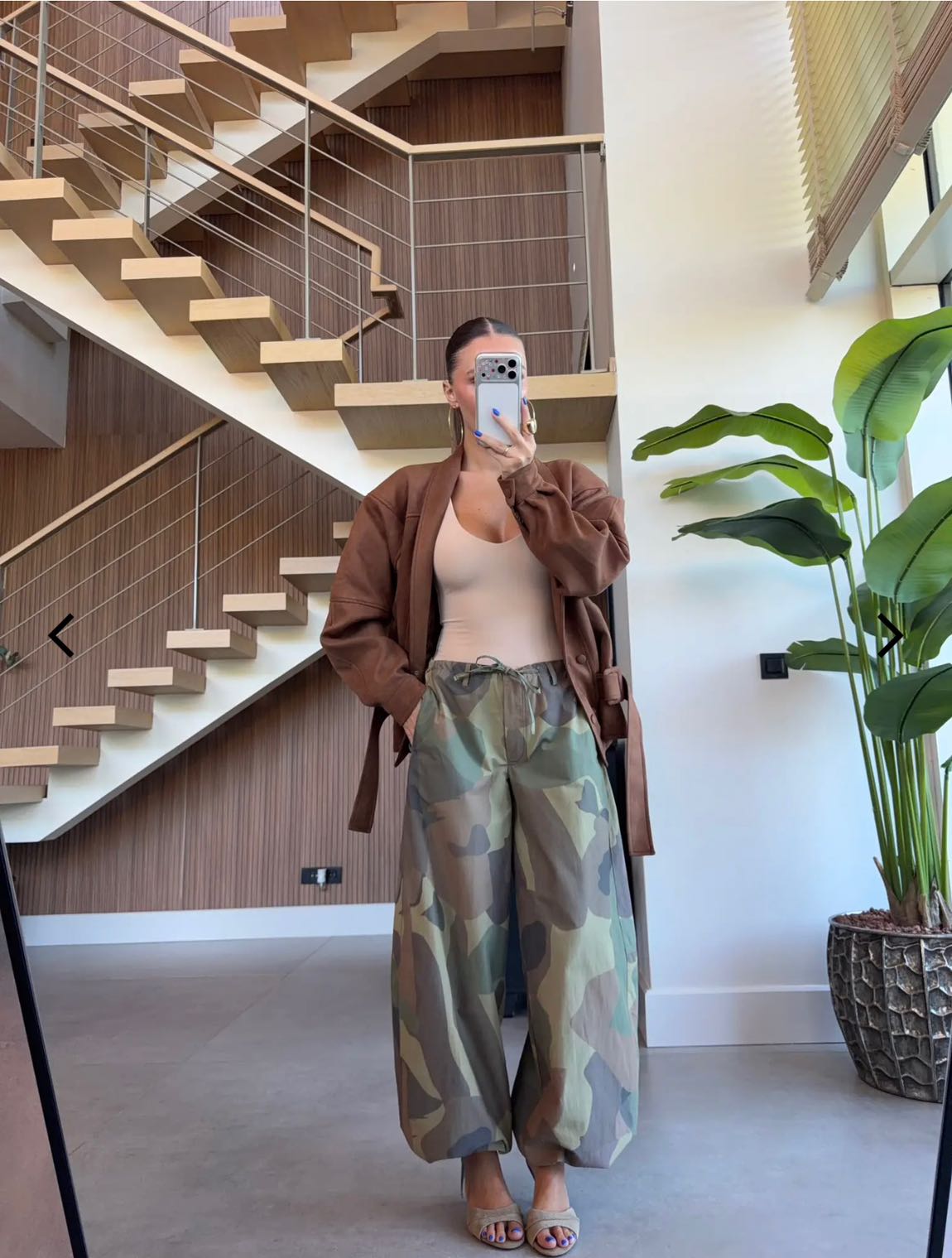 Zara viral kamuflajlı pantolon — görsel 9/10