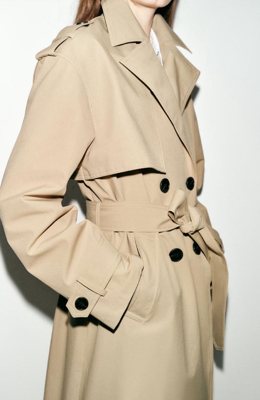 Zara ZW Collection Trençkot — görsel 8/9