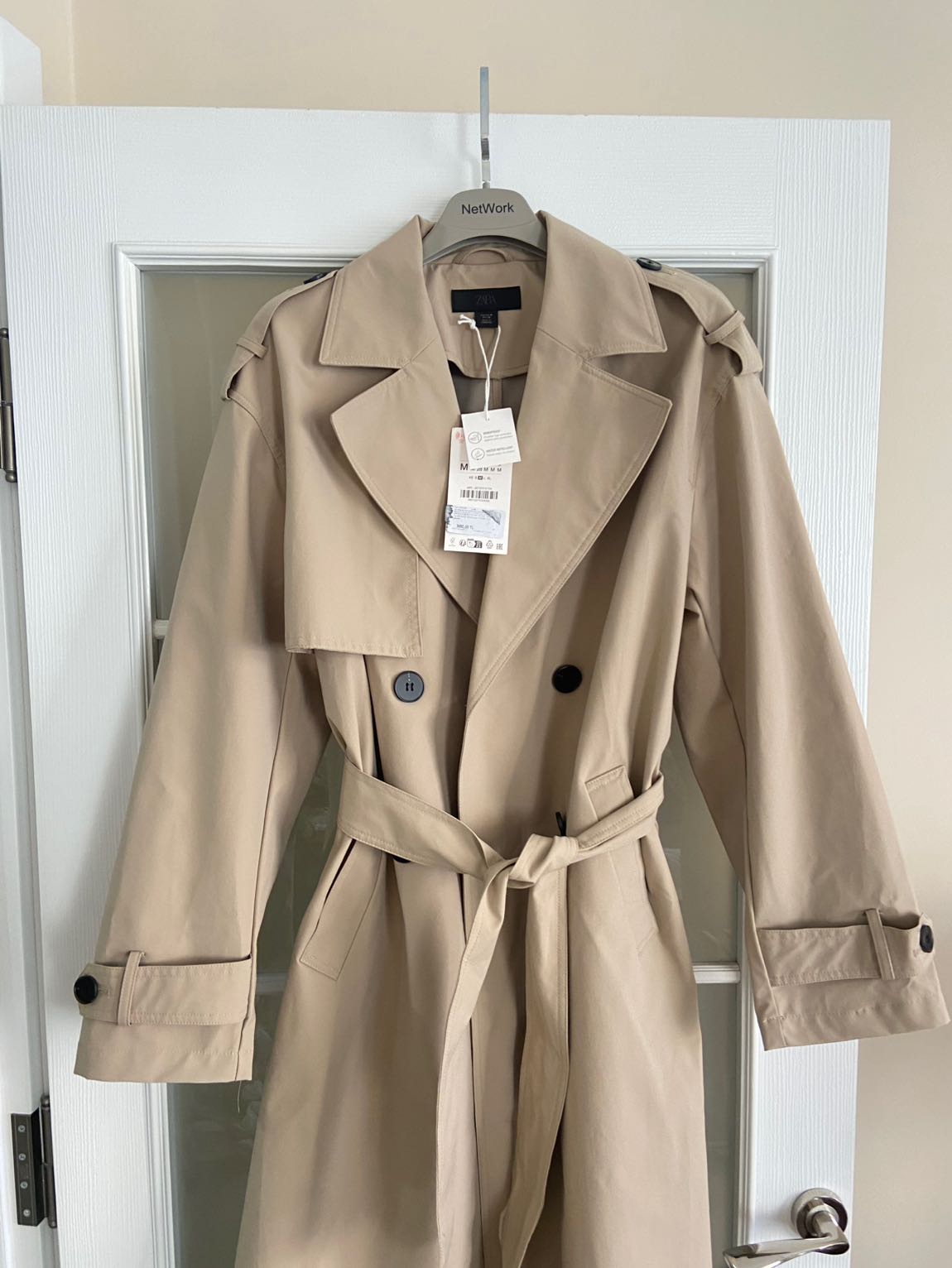 Zara ZW Collection Trençkot — görsel 6/9