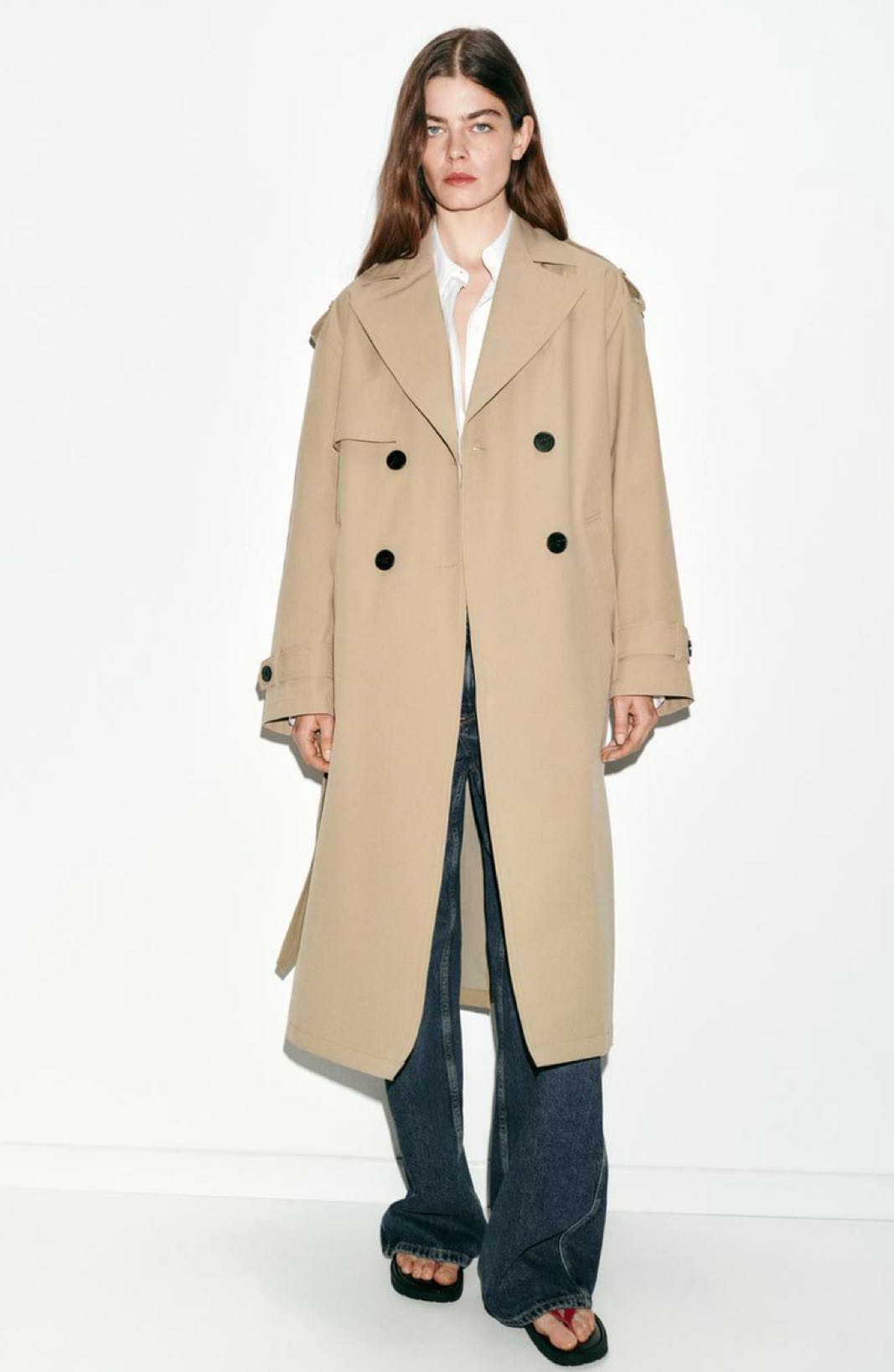 Zara ZW Collection Trençkot — görsel 5/9