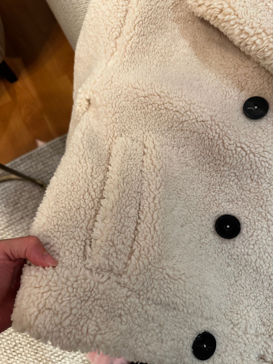 Mango Peluş Mont — görsel 6/9