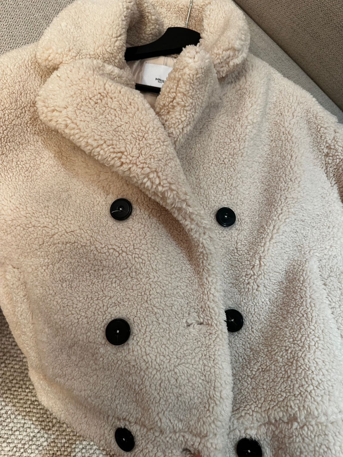 Mango Peluş Mont — görsel 7/9