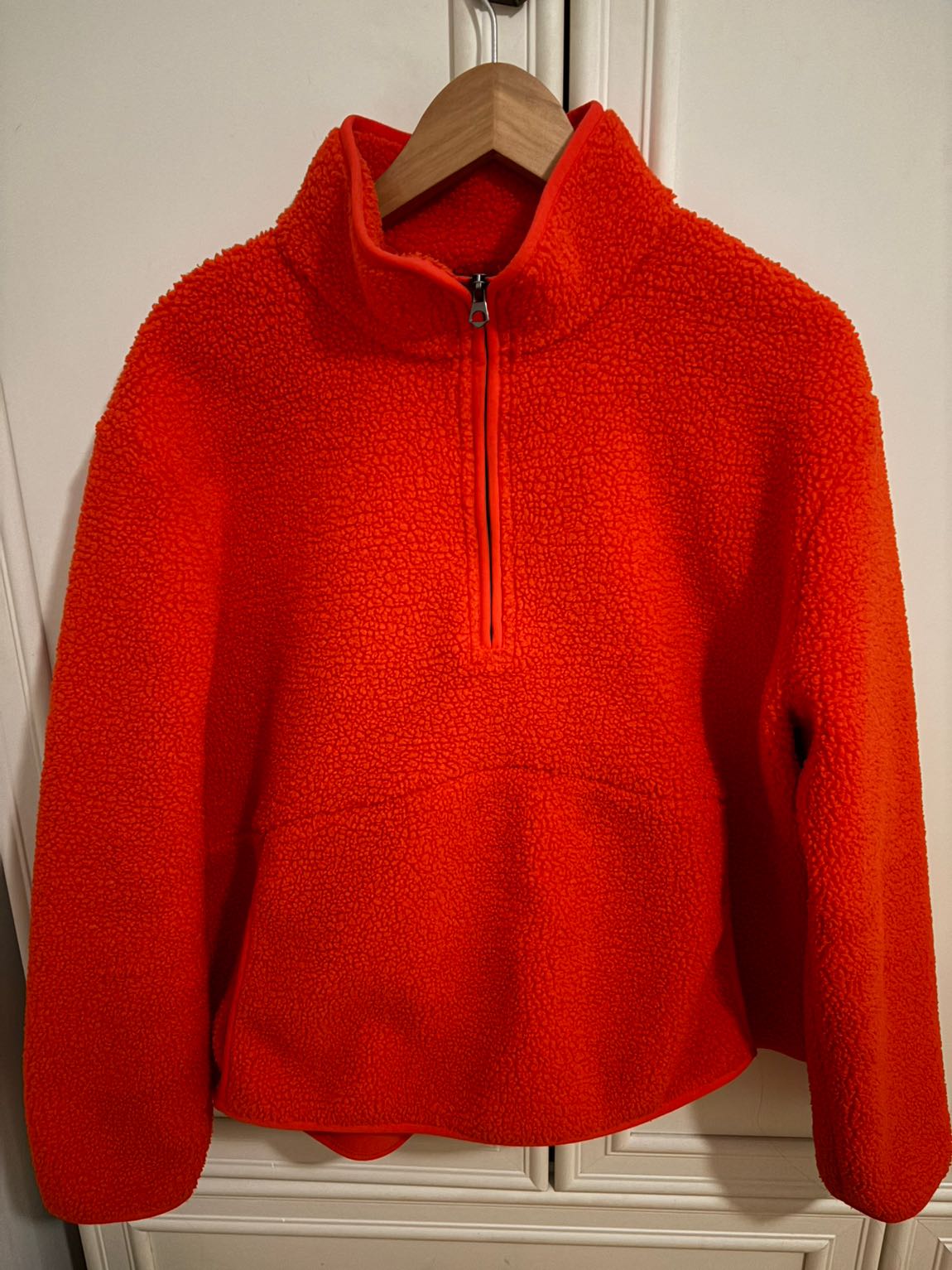 OYSHO Turuncu Polar Fleece Sweatshirt — görsel 7/11