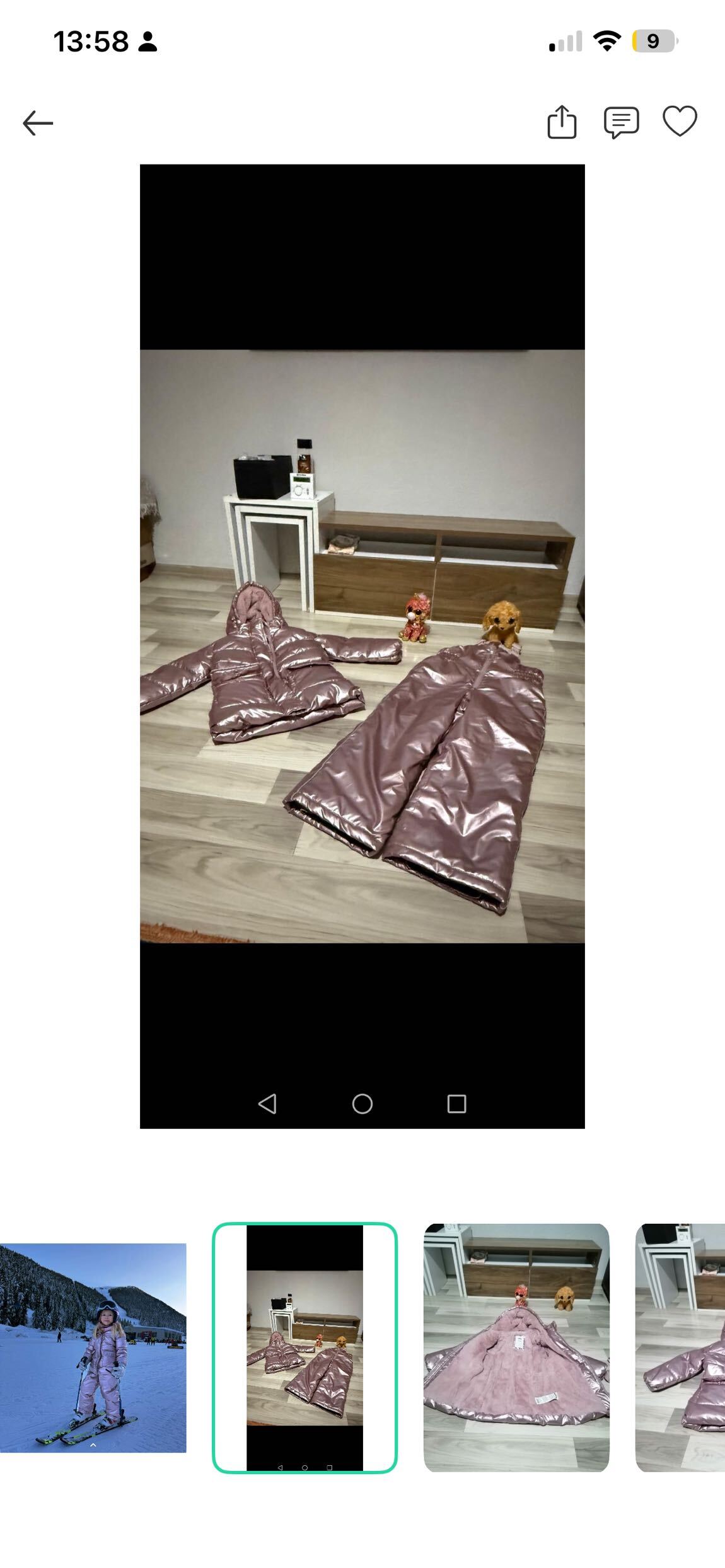 Pembe Kayak Tulumu — görsel 2/12