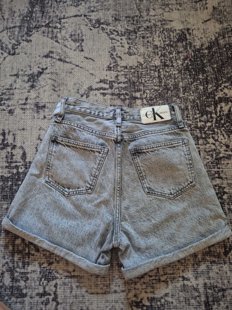 Calvin Klein Jeans Kot Şort — görsel 4/10
