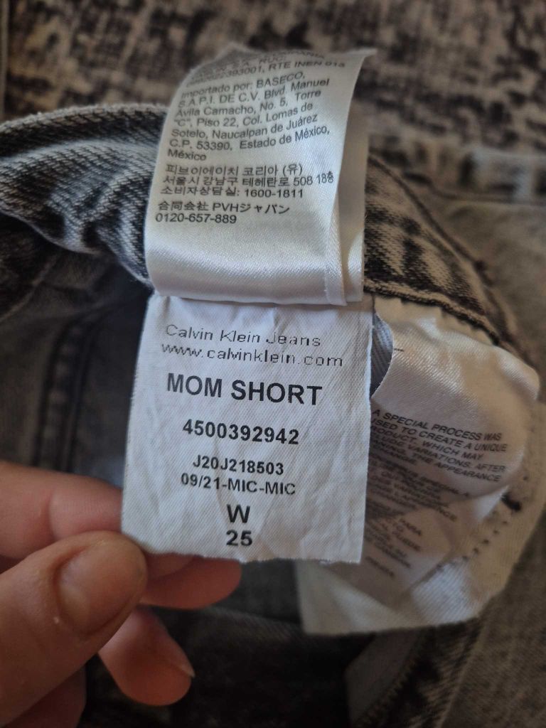 Calvin Klein Jeans Kot Şort — görsel 7/10